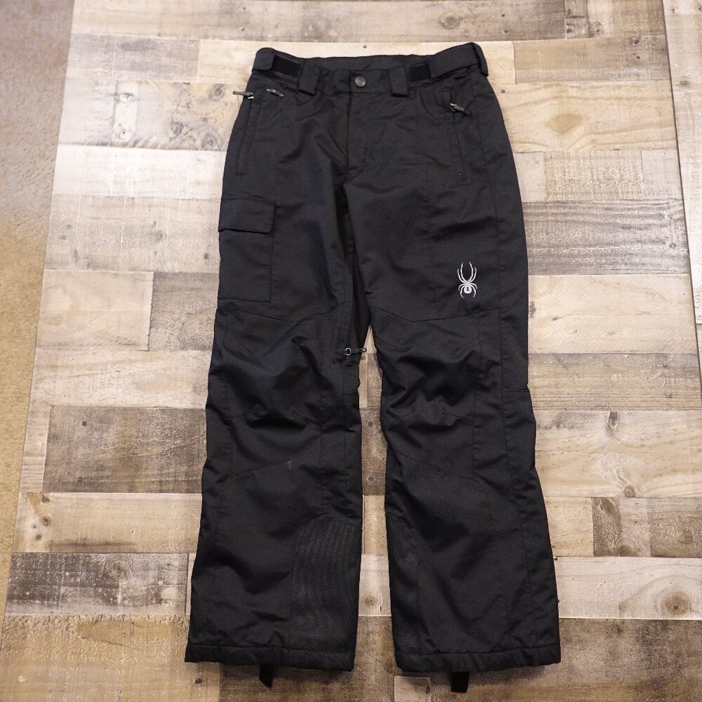 Spyder Ski Snow Pants Women’s‎ Medium Black Insulated Waterproof